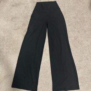 Gilly Hicks Recharge Black Wide Leg Pants
